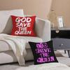The Queen Fashionable And Luxurious Design Pillow Case Comfort Sofa Bed Silky elegant Invisible zipper Decorative cushion cover