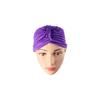 Headbands Ramadan Solid Color Head Wraps Women Elastic Headscarf Muslim Cap Turban Hats Muslim Hat