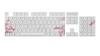 Corsair K70 CORE Applicable Keycap Set 104 Keys Bottom Row Keycaps Dye Sublimation Printing PBT Keycaps White/Sakura CH-99114A0-WW