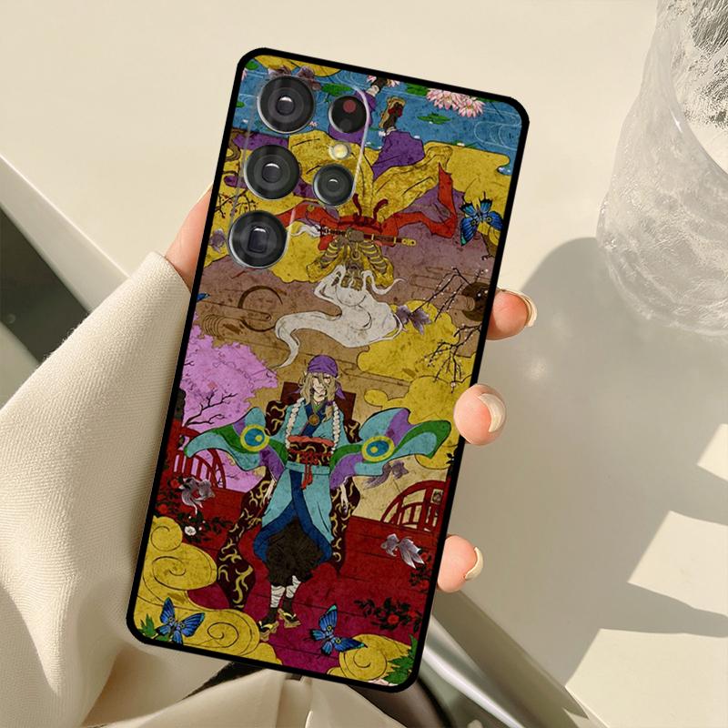 Чехол Ukiyoe mononoke Kusuriuri для Samsung Galaxy S24 Ultra S21 S22 S23 S25 Ultra S9 S10 Plus S20 FE S25 FE Задняя крышка