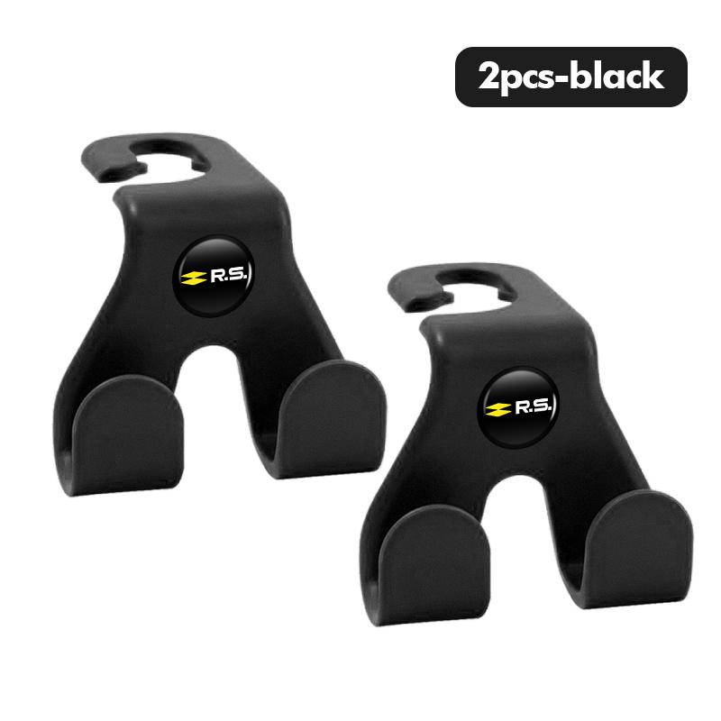 Car Seat Headrest Hook 2 in 1 Seat Back Backpack Double Hanger For Renault RS Clio Dacia Scenic Twingo Kadjar Zoe Megane 2 3 4 AA19