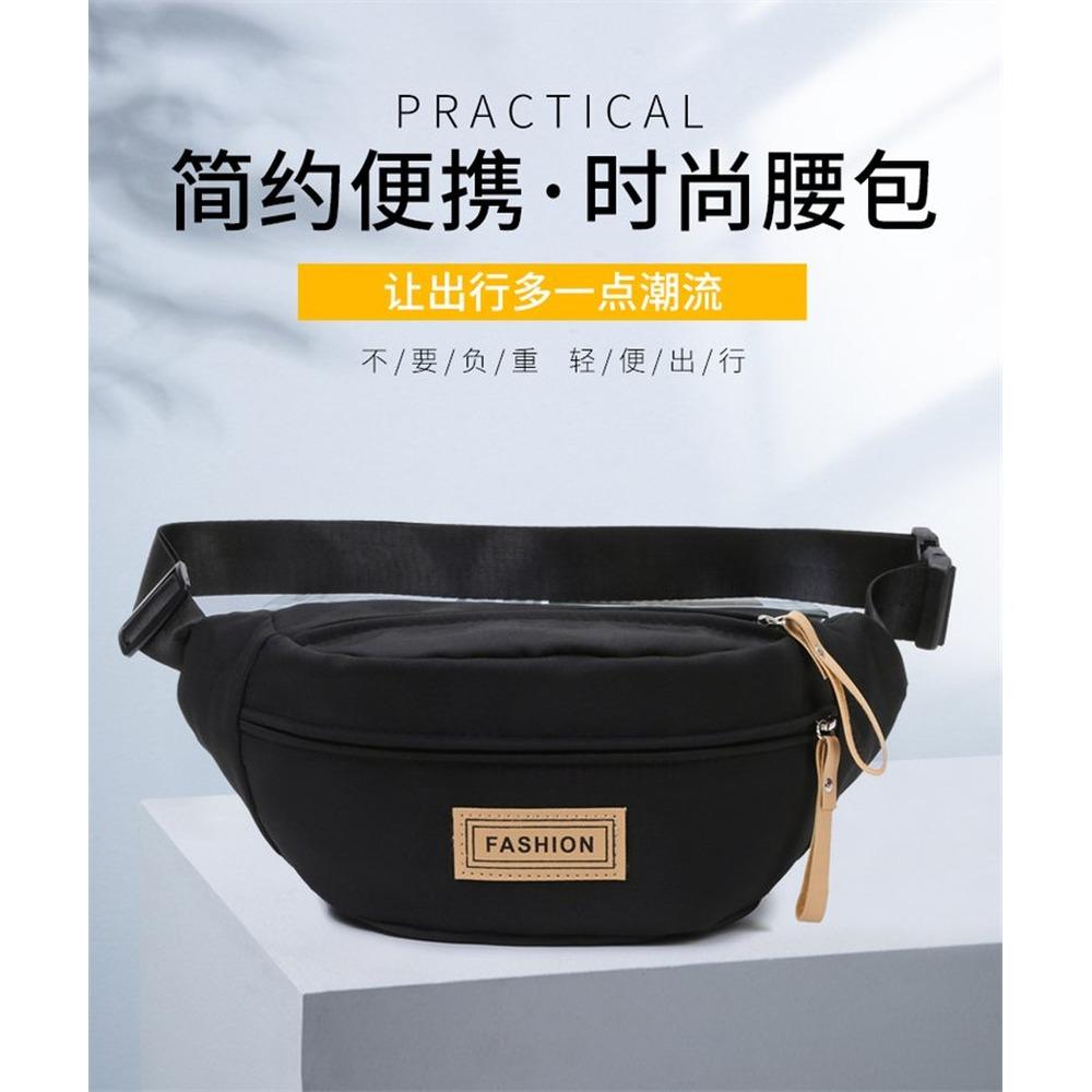 Sports chest bag, women's popular shoulder bag, women's trendy fashion, versatile crossbody bag, casual large capacity waist bag
