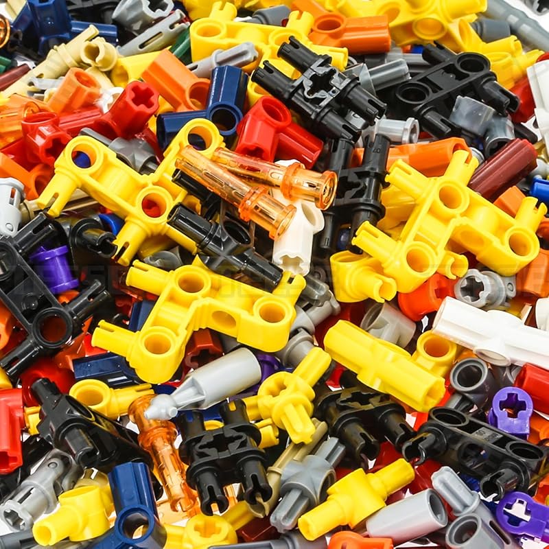 TEESE 370 деталей Technic штифтовый соединитель оси универсальный шарнирный блок втулки набор, совместимый с деталями Lego Technic, MOC технический проект Для оптовой продажи