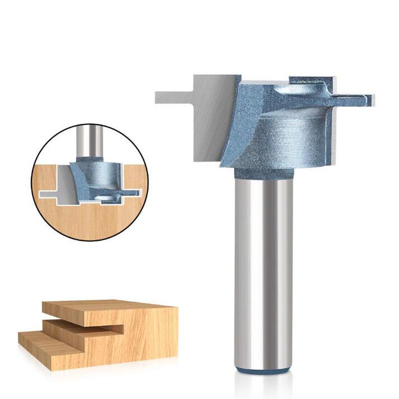 Фреза по дереву 1/2 дюйма, 12 мм, хвостовик, прямая концевая фреза, триммер для чистки заподлицо, угловая круглая бухта, биты, инструмент, фреза