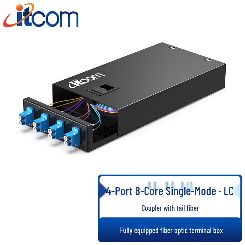 ITCOM Telecom-Grade Fiber Optic Terminal Box & Patch Panel