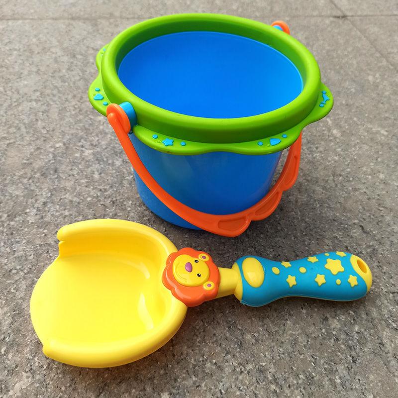 Детский пляжный игрушечный костюм лопата ведро игра с землей детский инструмент для копания песка песок мальчики и девочки морской край сокровища