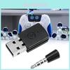 Высокопроизводительный Bluetooth-адаптер для PS5, USB-совместимый с устройствами PS4 и ПК