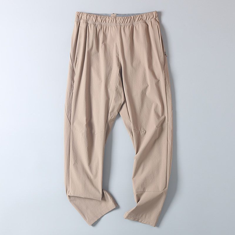 Men's Outdoor Mechanical Style Four-Sided Elastic Waterproof Quick-Drying Breathable Sports Casual Pants for Spring and Summer Soft Pants