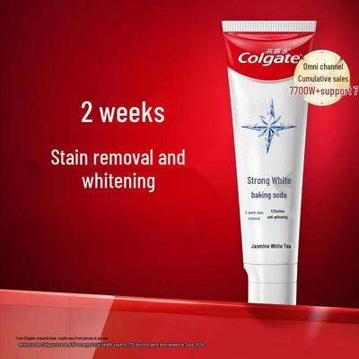 Отбеливающая зубная паста Colgate с пищевой содой и белым жасминовым чаем