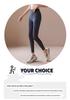 High Waist Mesh Yoga Pants - Slim Fit for Fitness and Sports