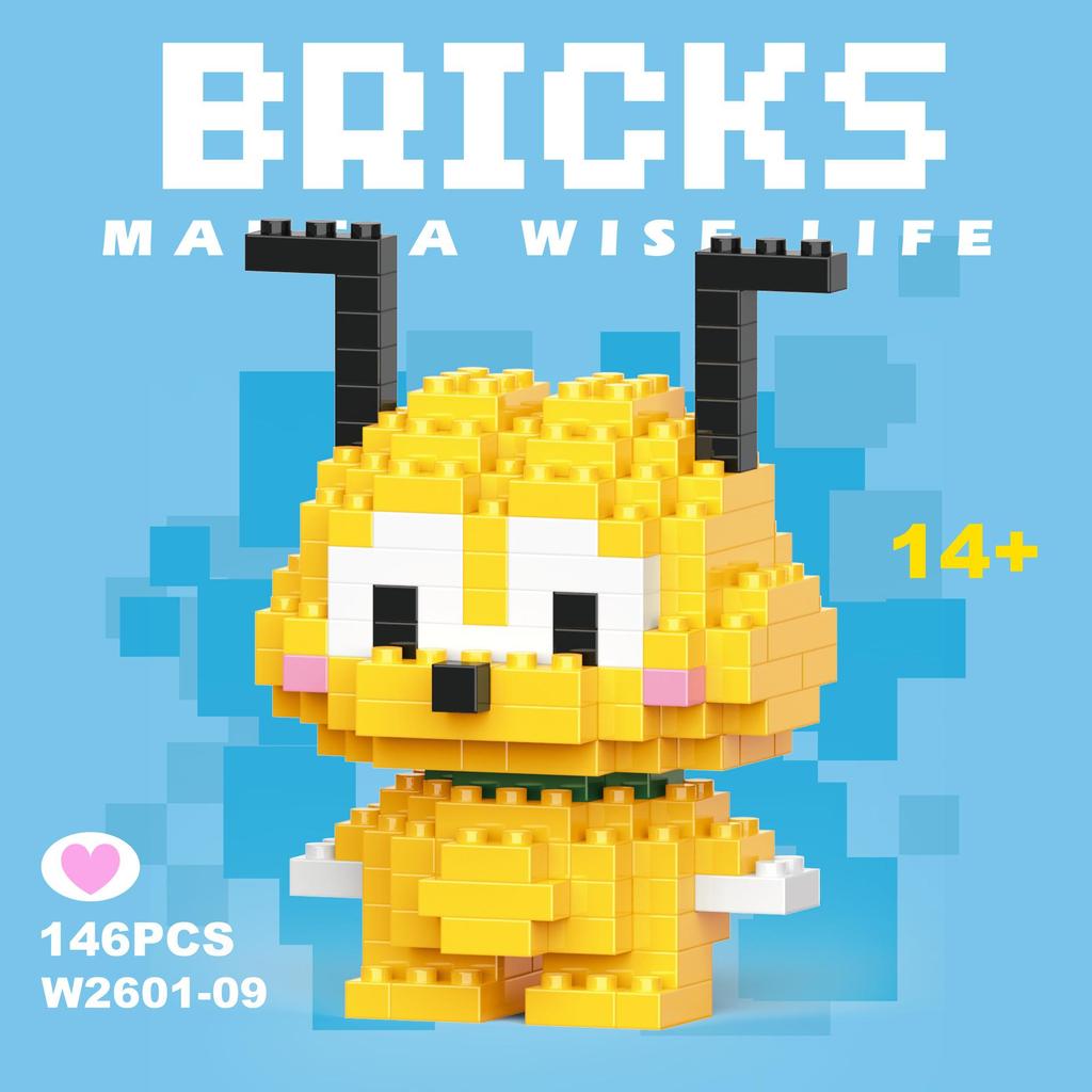 Развивающие мультяшные фигурки, совместимые с LEGO, для подарков на День защиты детей и в детский сад