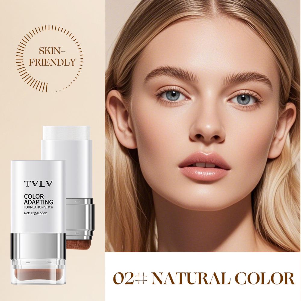 TVLV Beauty Стик-консилер с меняющим цвет тоном: Стойкий, Двусторонний, Увлажняющий, Легкий, Натуральный финиш.