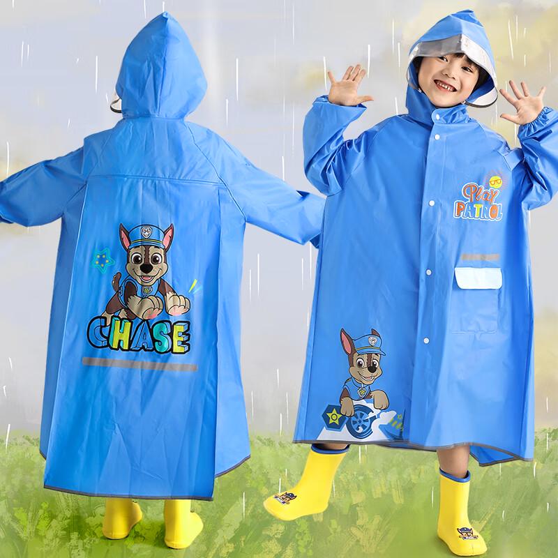 PAW PATROL Kids' Raincoat with Backpack Slot