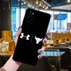 Чехол для телефона Project Rock для Samsung Galaxy S6 S7 S8 S9 S10 S21 S22 Plus, ультрамягкий черный чехол для телефона
