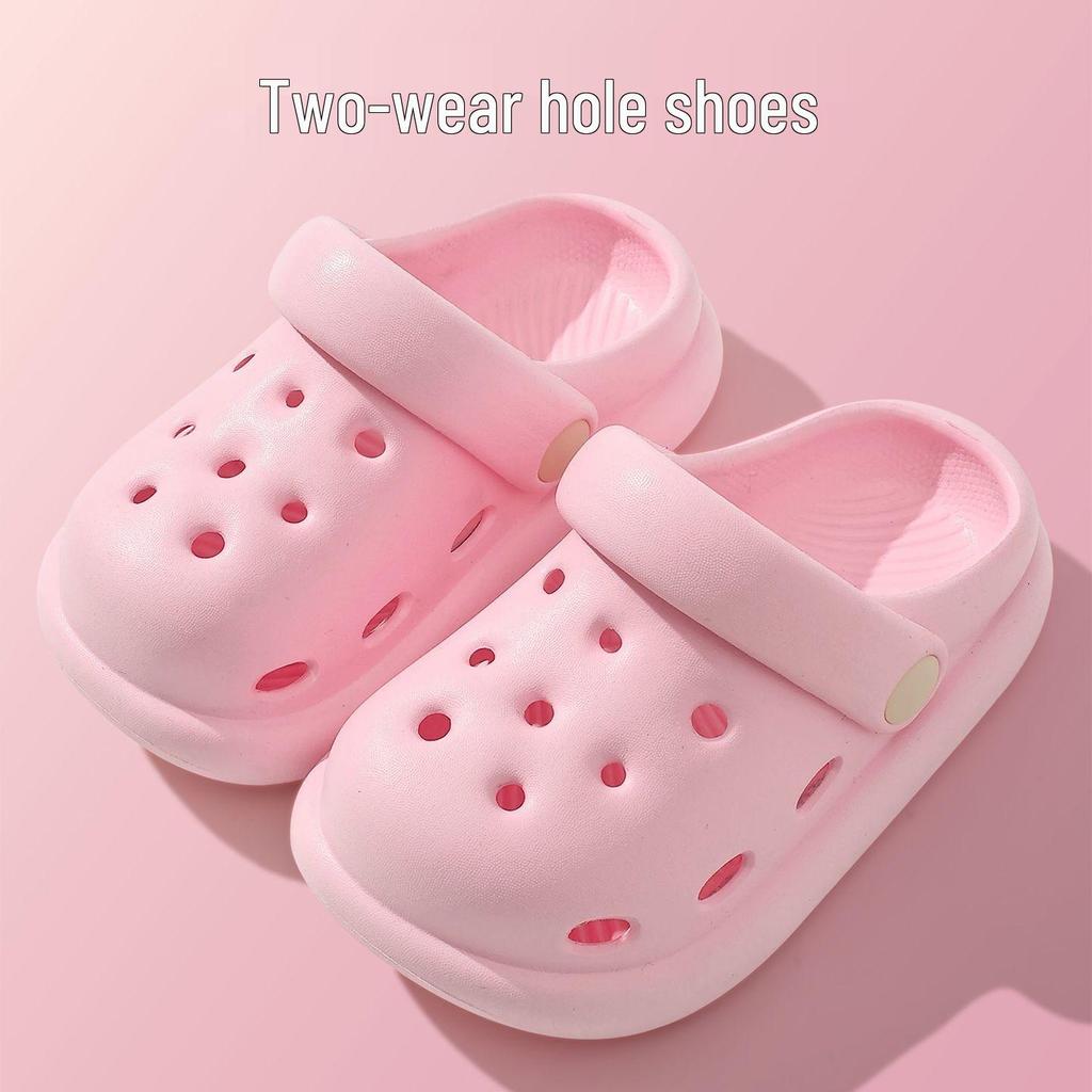 Детские нескользящие летние клоги для мальчиков и девочек