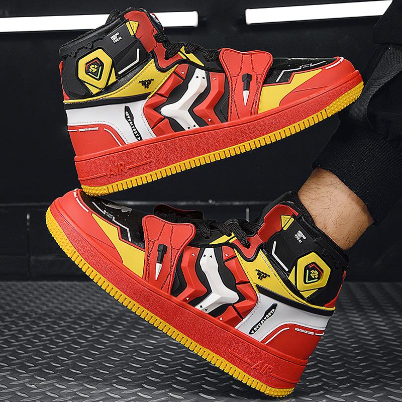 Аниме кроссовки Eva для мужчин 2025 Мода Высокие повседневные туфли Соурю Аска Лэнгли Косплей Оригинальные вулканизированные для бега Баскетбол