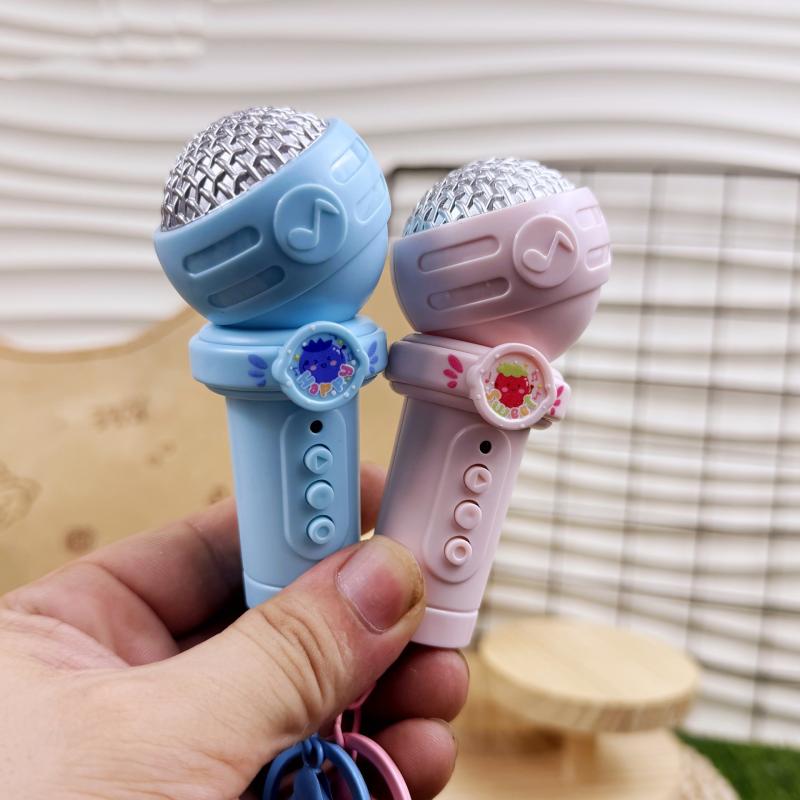 Мультяшный Мини Многофункциональный Записывающий Микрофон Брелок Подвеска для Рюкзака Оригинальность Подвеска для Школьного Рюкзака Детские Игрушки