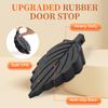 1/2 шт. листовой дверной стопор клин настенный протектор противоскользящий TPR ветрозащитный без сверления противоударный ковровая плитка бетон деревянный пол дверной стопор