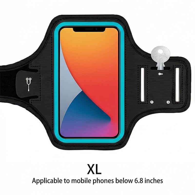 Universal Phone Cases Sport Run Armband Jogging Bags for iPhone Samsung Xiaomi Running Accessories Key and Card Holders Arm Bag 6