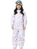 Acrais Adjustable Size No Hip Snowboard/Ski Wear, Kids/Baby Jumpsuit, One-Piece, Size, 110, C03, Zipper, Al-op2310