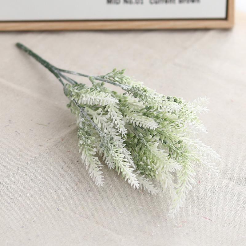 Искусственный цветок шелковый фиолетовый лаванда домашний уличный садовый декор букет поддельный свадебный рождественский день аксессуары для вечеринки