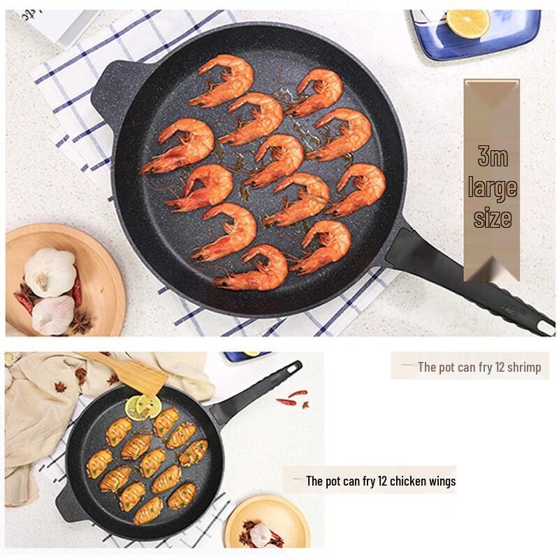 COOKER KING 32CM Maifan Stone Non-Stick Frying Pan