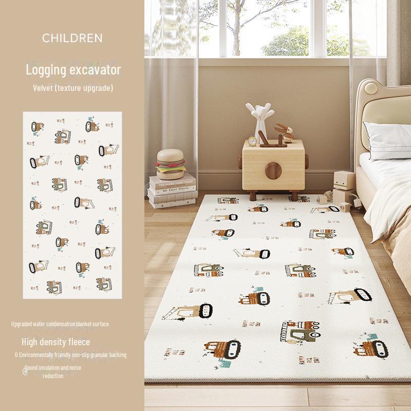 Children's Room Cute Cartoon Non-Slip Bedside Rug