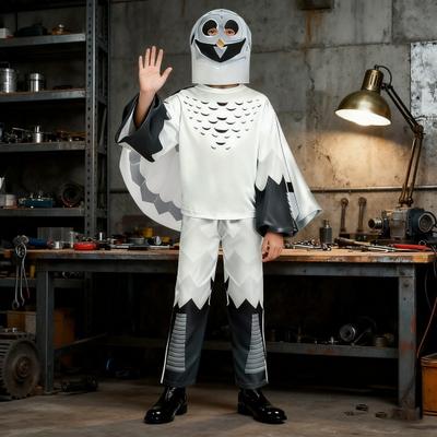 Костюм Лесной Совы на Хэллоуин, Косплей-наряд для Детей, Забавный Костюм Животного для Вечеринок, Карнавалов, Фестивалей