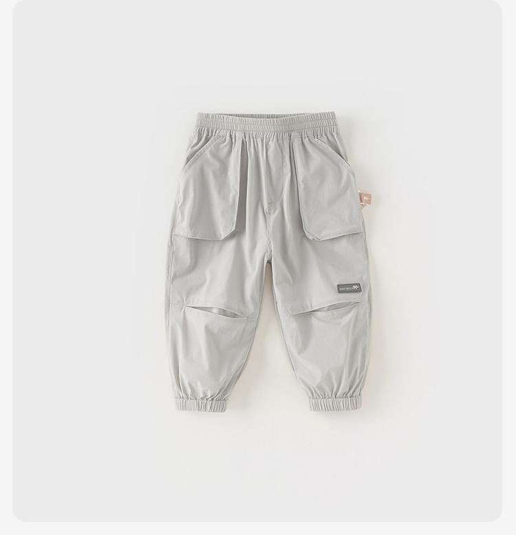 David Bella Boys' Cool Quick Drying Pants Summer Clothes Children's Western-Style Work Pants Baby Sports Pants