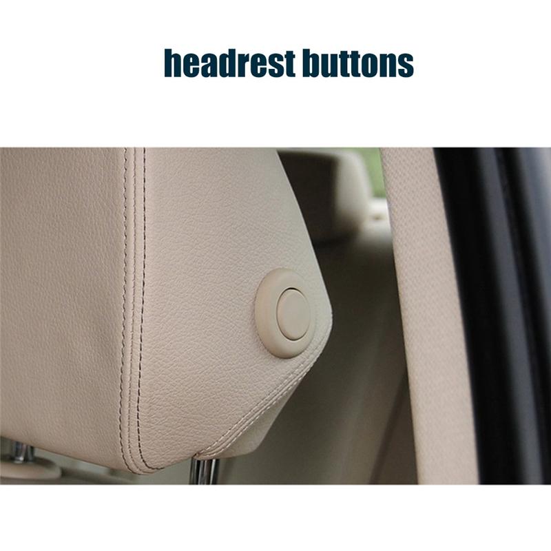 Car Rear Seat Headrest Button Adjustment Switch For BMW 3 Series F30 2012-
