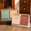 2026 Desk Calendar Mini Portable Simple English Handmade Desktop Decoration Office Daily Record Study Decor Desk Accessories