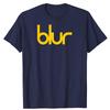 BLUR Bands Британский Рок Панк Музыка Хлопок Свободный Повседневная Готовая к Носке Американский Кэжуал Футболка с Принтом с Коротким Рукавом