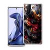 Прозрачный чехол для телефона для Xiaomi Mi 14 13 12 11 Ultra 13T 12T 11T Poco X3 NFC F3 F6 Pro Мягкий ТПУ корпус Самурай Они Маска Япония
