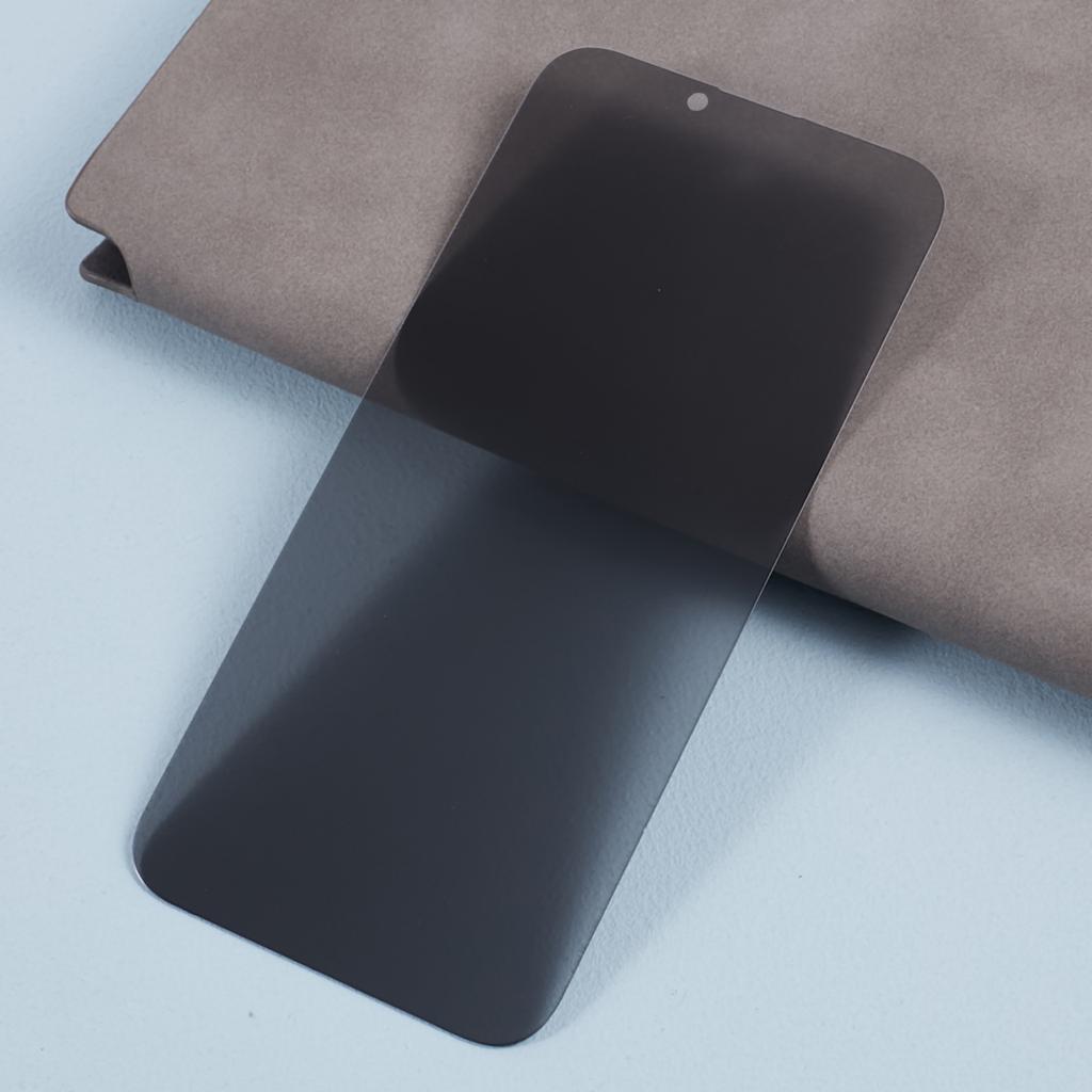 Для iPhone 16 Pro Max Закаленное стекло Пленка Антишпион Полное покрытие Защитное стекло