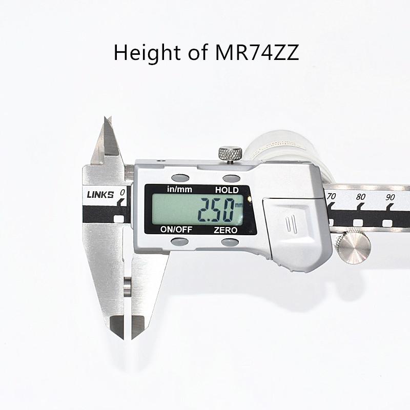 Mr74zz Bearing Afortunado 10pieces Metal Sealed Chrome Steel 4*7*2.5(mm)