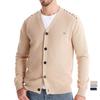 Mens New V Neck Button Up Cotton Cardigan Sweaters Casual Social Knit Sweater Cardigans for Men