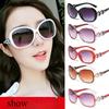 2025 New Sunglasses Women's UV Protection Trend Large Frame Sunglasses European and American Fashion Driving Sunglasses