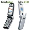 Восстановленный оригинальный мобильный телефон Nokia 6101 с 1 SIM-картой