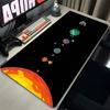 Коврик для мыши XXL Аниме Геймер Outer Wilds Коврик для мыши Ноутбук Вселенная Космос Солнечная система HD Настольный коврик Аксессуары для ПК-гейминга Подставка под клавиатуру
