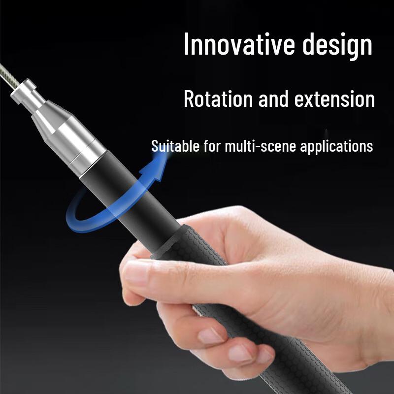 Junshi Dual-Axis Telescopic Steel Wire Jump Rope