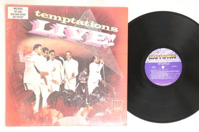 LP Пластинка TEMPTATIONS - Temptations Live! 5306ML MOTOWN 1983 США Соул/Фанк Б/у