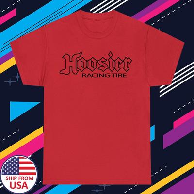 Мужская красная футболка Hoosier Racing Tire Размеры S-5XL