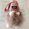 Fashion Beauty For Lady Lovely Girl Bag Pendant Plush Doll Car Key Chain Pendant