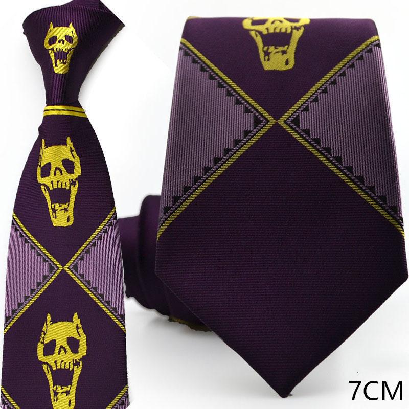 Галстук для Косплея с аниме принтом