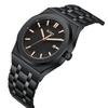 BUREI Analog Quartz For Luminous L Men's Watch, Simple, Waterproof, Black, Popular, Stylish, Men, Business, Casual, Watch,