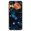 For ZTE Nubia Music 2 Case 2025 Soft Black Silicone Bumper Butterfly Painted Phone Cover for Nubia Music2 Cases Fundas Capa