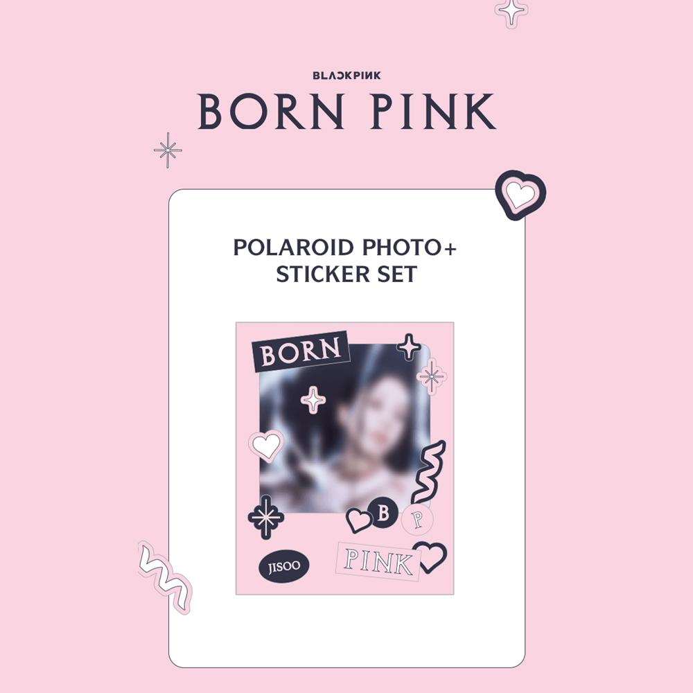 Blackpink [Born Pink] Полароидное фото + наклейка