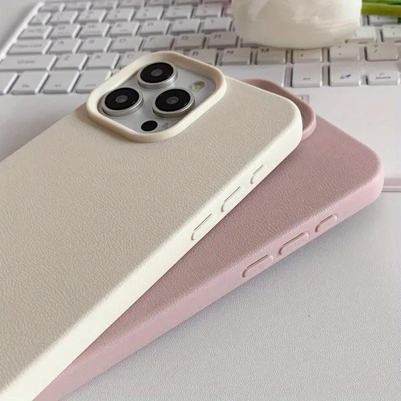 Роскошный Матовый Мягкий Конфетный Чехол Для Телефона Для iPhone 16 15 14 Plus 13 12 11 Pro Max 16e Защита Камеры Ударопрочная Силиконовая Задняя Крышка