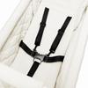 Cradle - bouncer - baby swing - for home and garden VELVET - ECRU