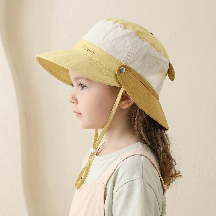 Baby hat - Summer sun hat for boys - Boys' baseball cap - Girls' sun hat for outdoor use - Children's fishing hat